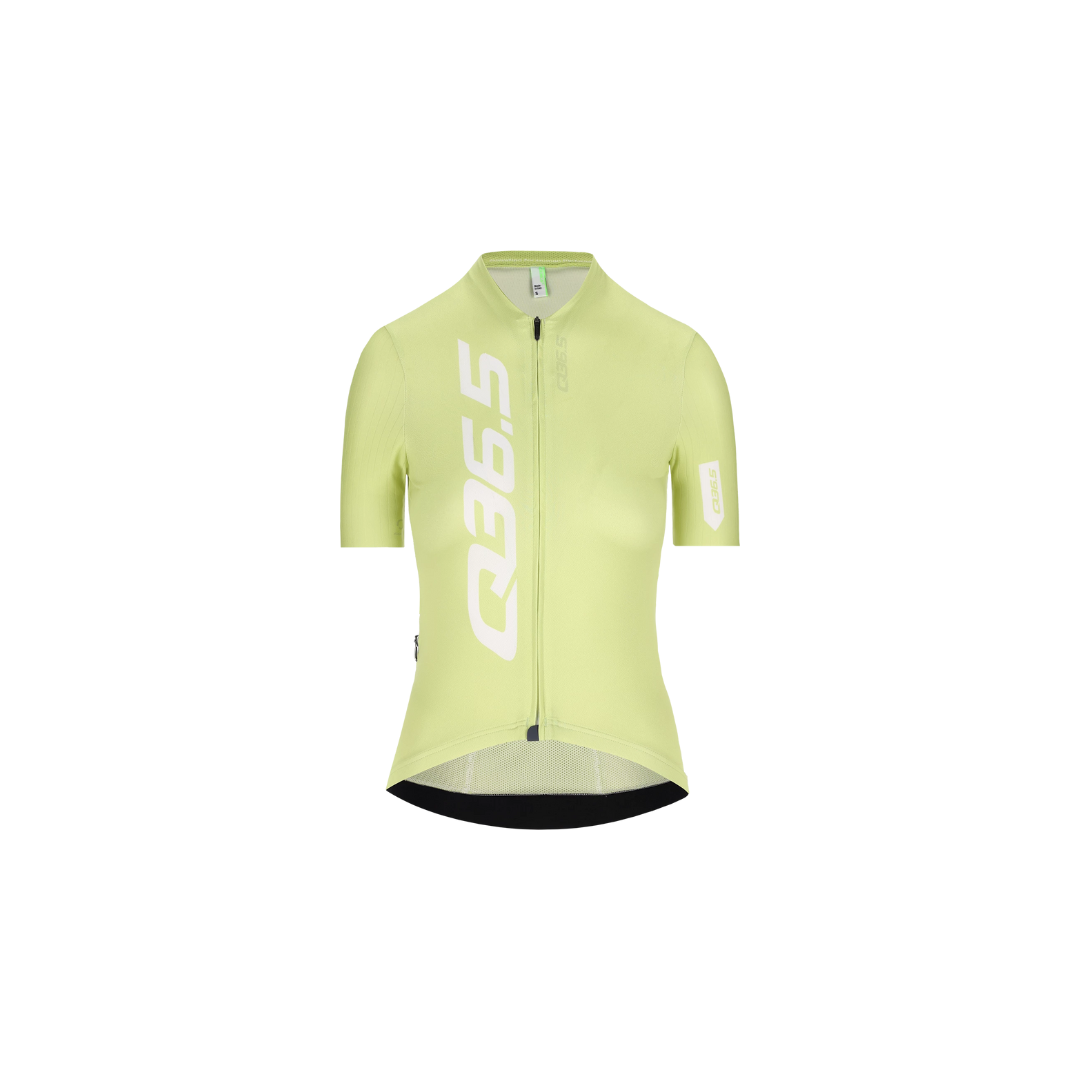 Q36.5 Gregarius Pro Signature Jersey Women Pistacchio Green חולצת רכיבה לנשים