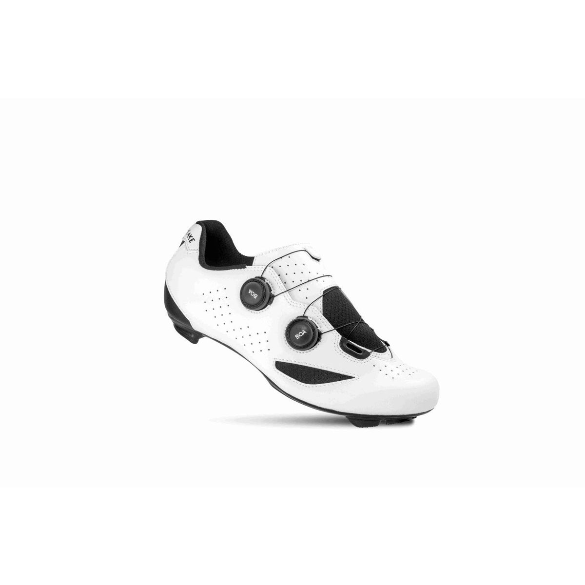 Lake CX190 White / Black Wide - נעלי כביש רחבות