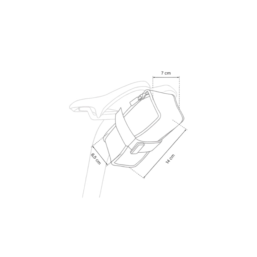 SCICON ELAN 580 SADDLEBAG תיק אוכף לאופניים