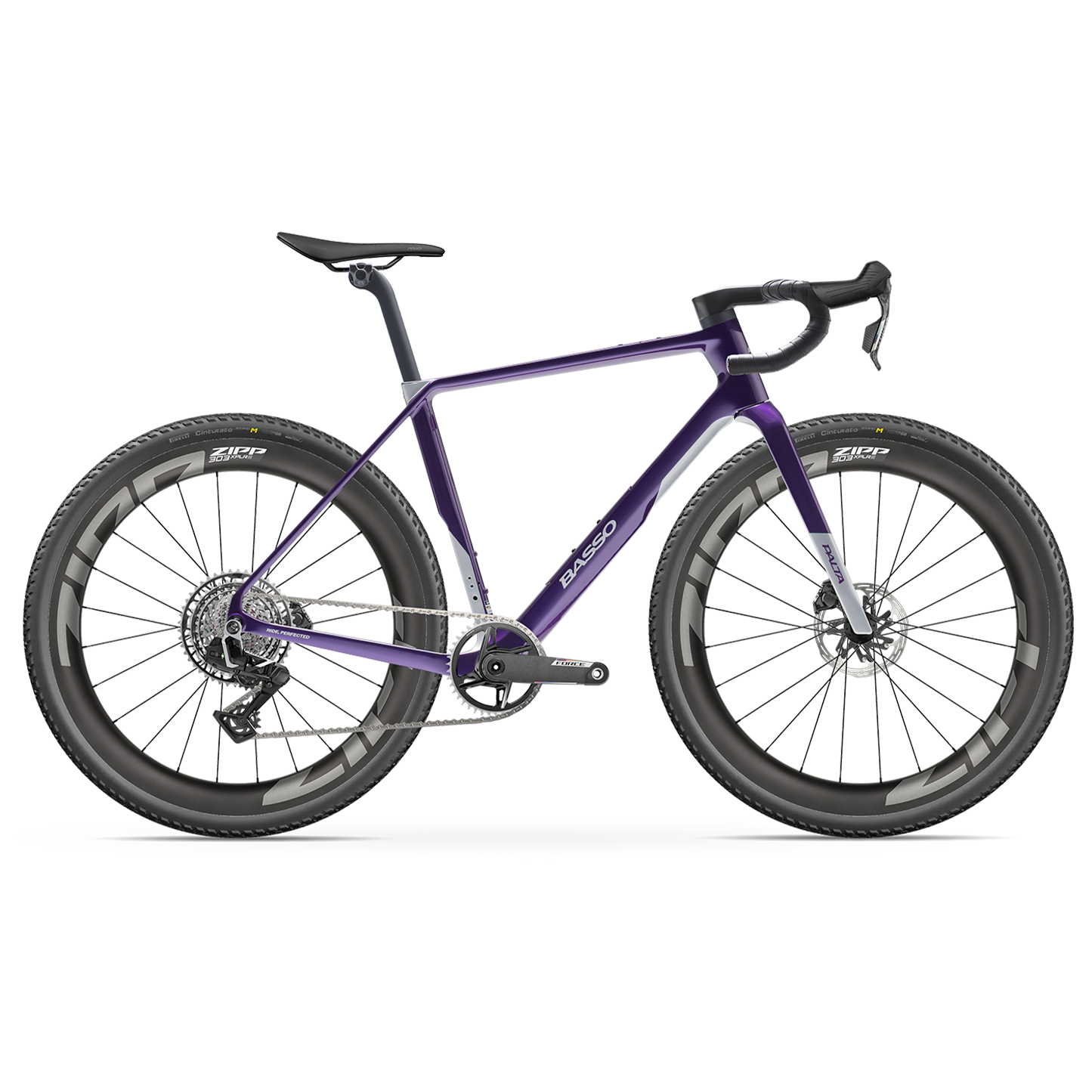 BASSO PALTA III SRAM FORCE XPLR ZIPP 303 - אופני גרבל