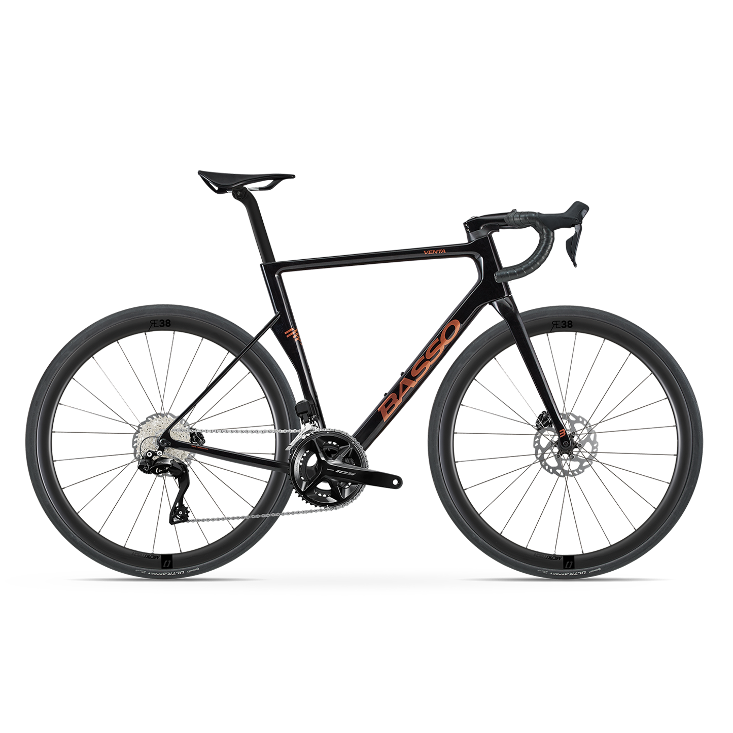 Basso Venta R 105 12S Di2 Carbon Wheelset- אופני כביש