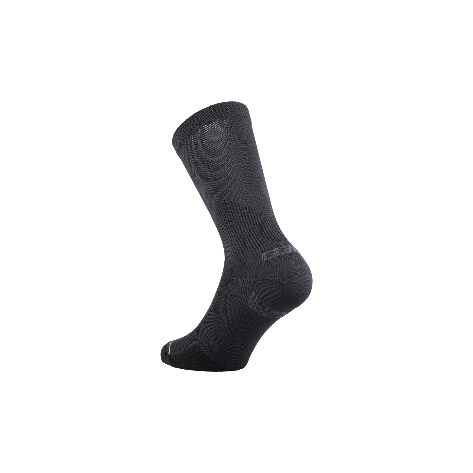 Q36.5 Ultra Long Socks Black גרבי רכיבת אופניים