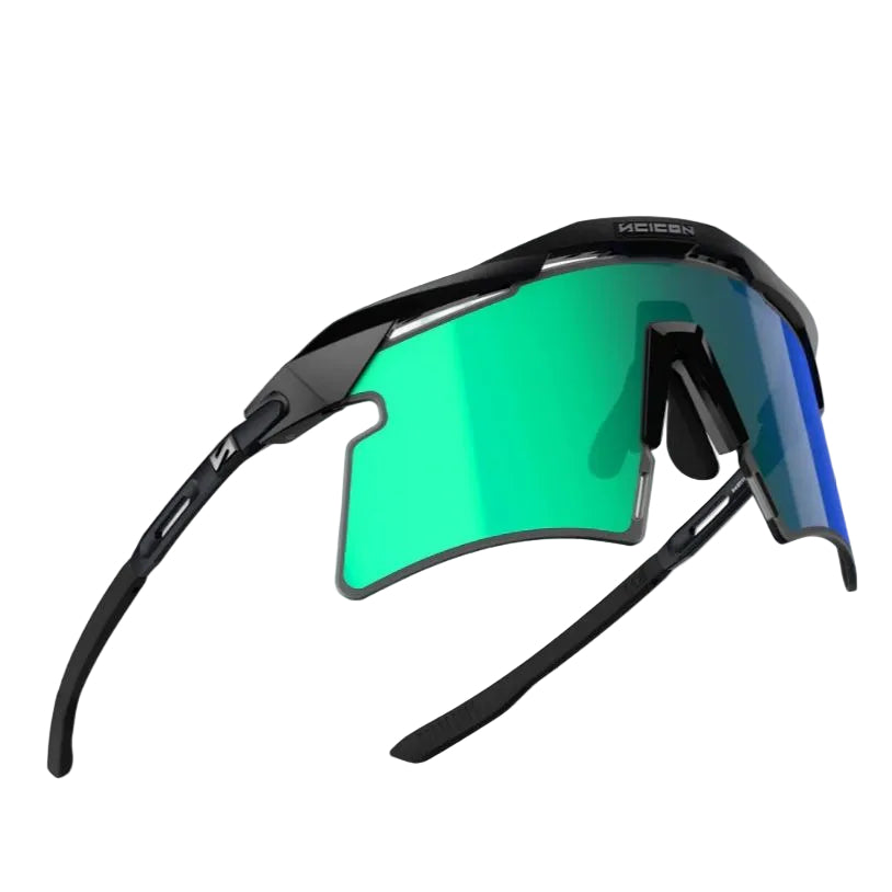SCICON AEROSHADE 2.0 TITANIUM Black Matt / Multimirror Green משקפי רכיבה