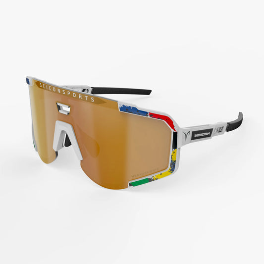 SCICON AEROSCOPE White Gloss World Champion SCNPP Multimirror Bronze