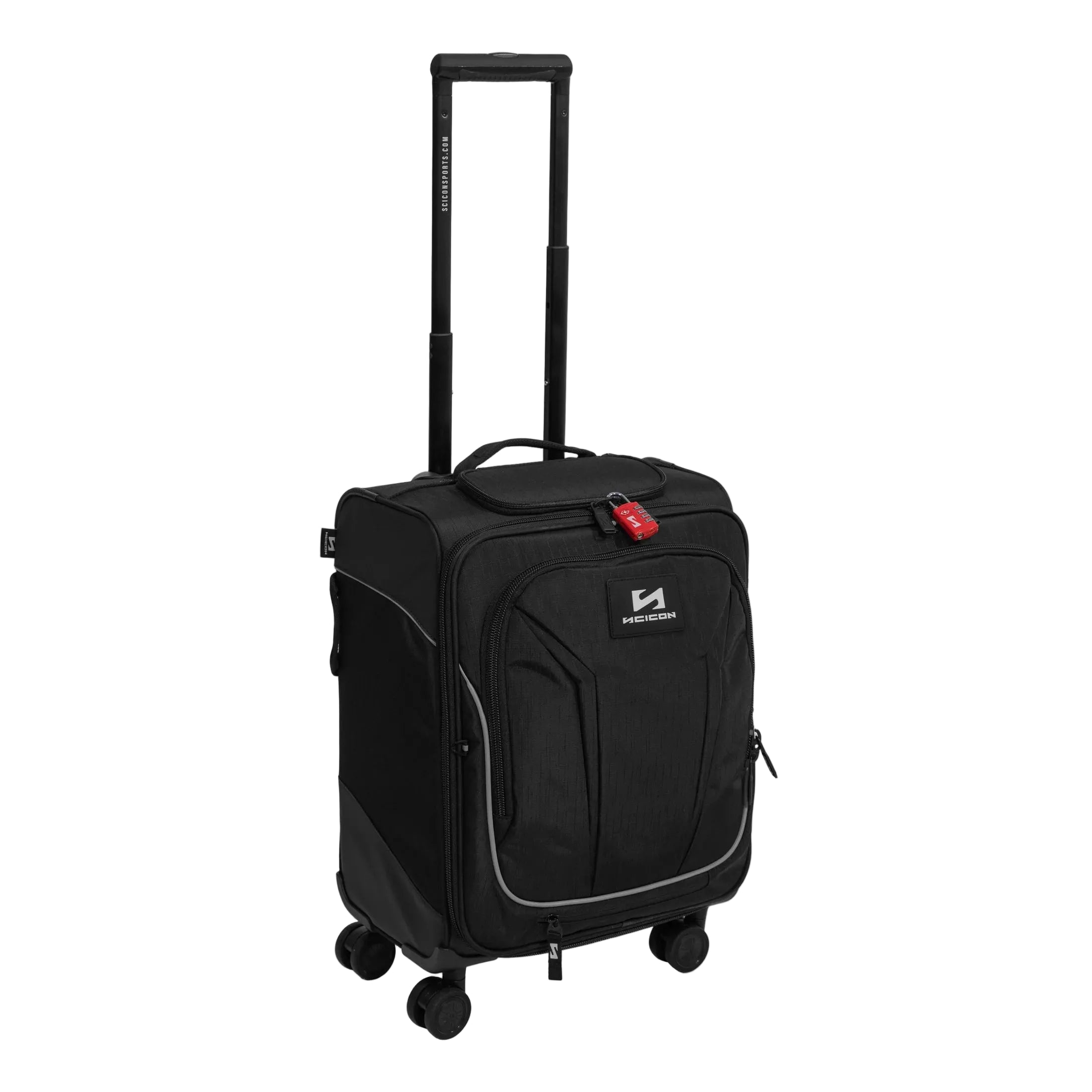 SCICON CARRY-ON HAND LUGGAGE CABIN TROLLEY 35L - 4 WHEELS טרולי
