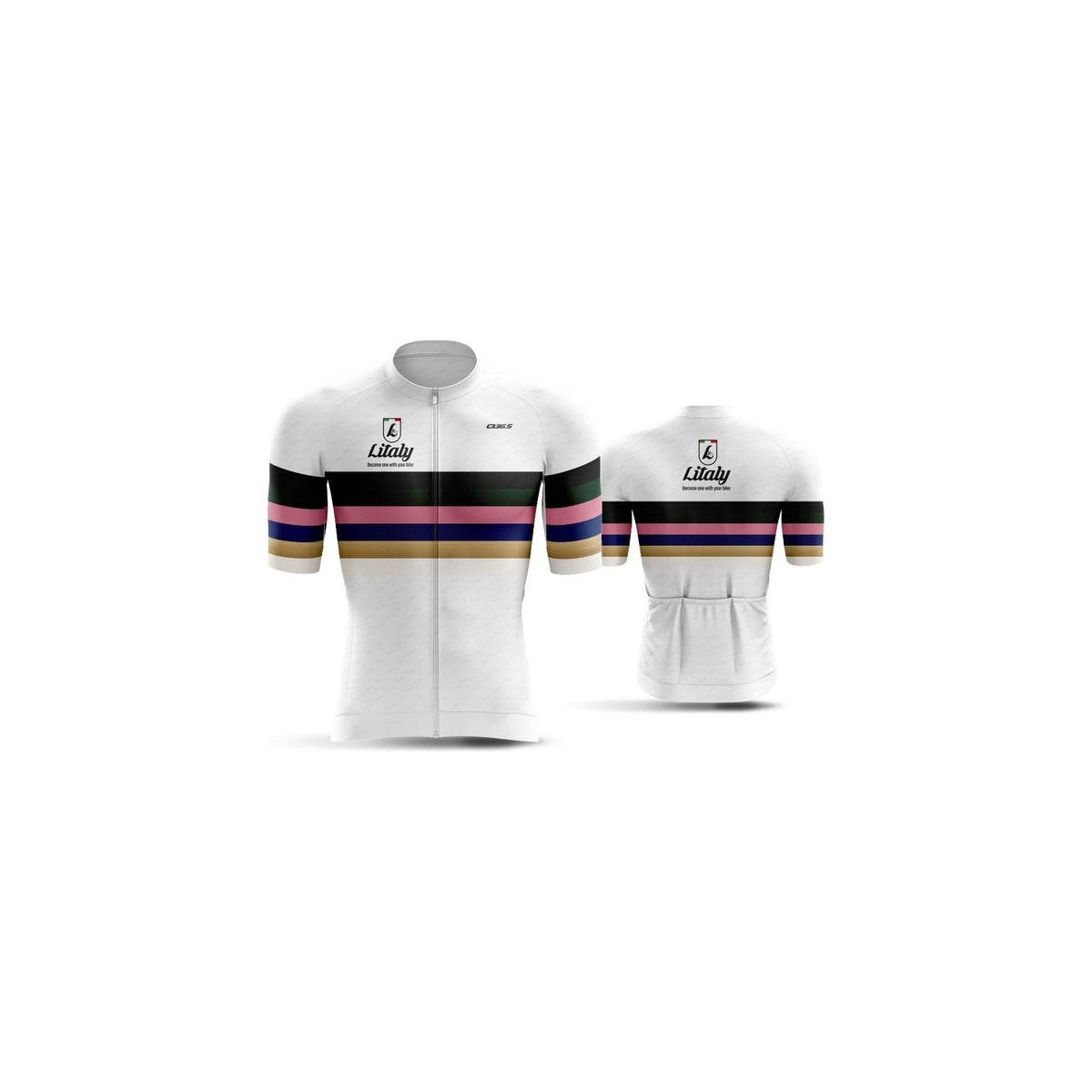 Q36.5 JERSEY SHORT SLEEVE LITALY WHITE חולצת רכיבה