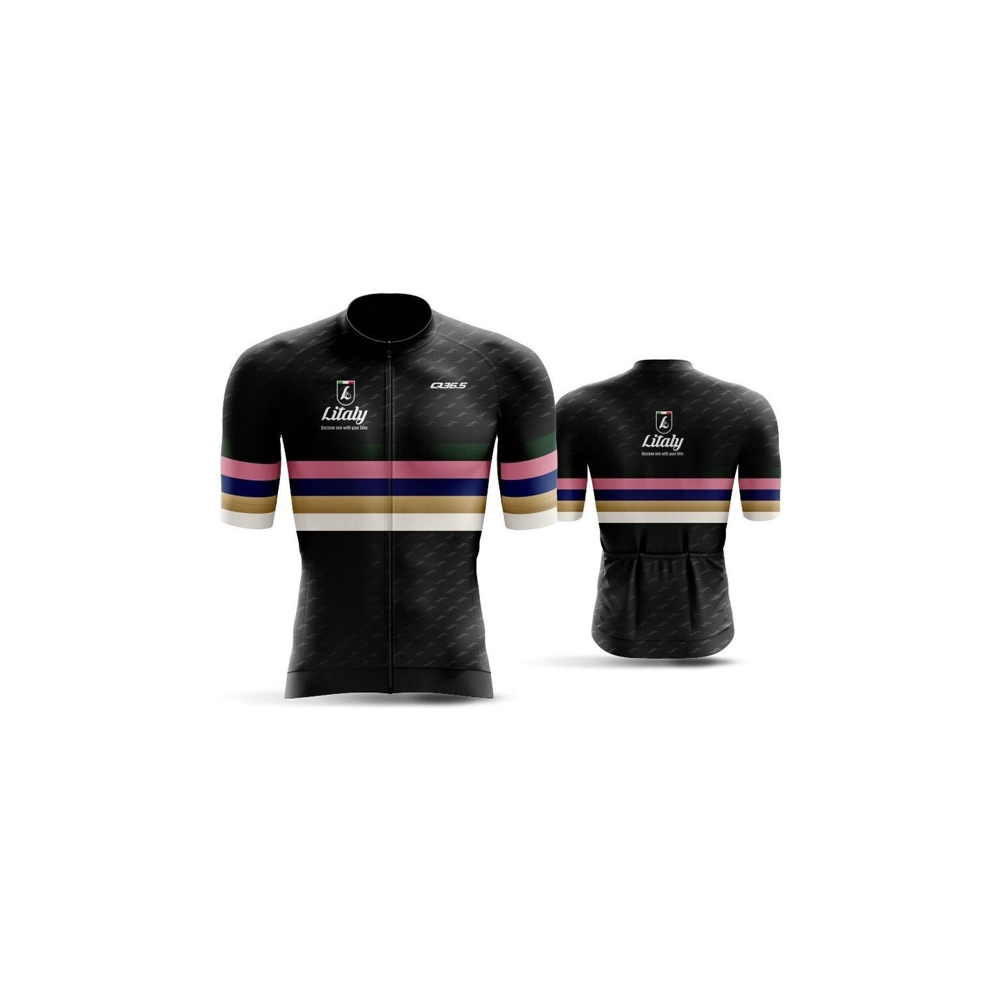 Q36.5 JERSEY SHORTSLEEVE LITALY BLACK