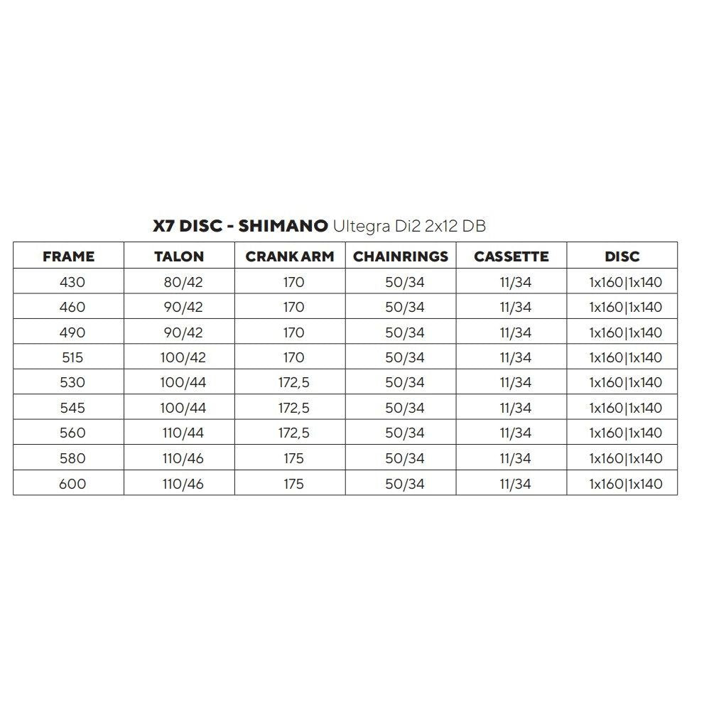 PINARELLO X7 SHIMANO ULTEGRA Di2 2026